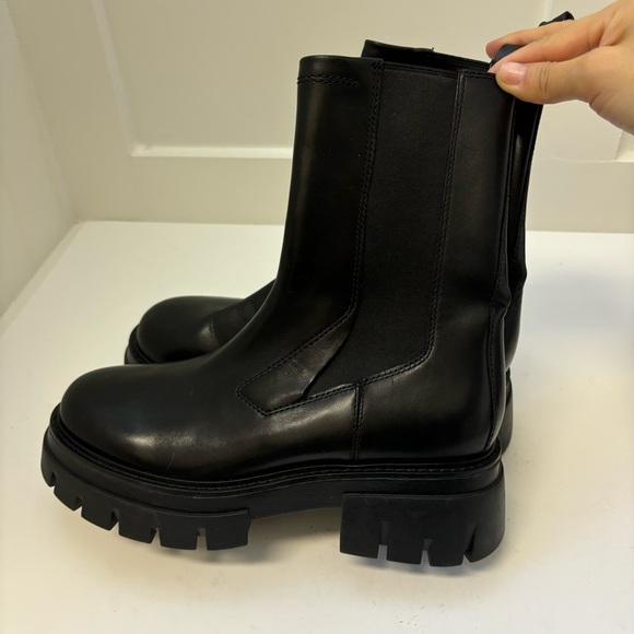 ASH LOUD Chunky Platform Ankle‎  Boots Sz 37/US7 - Picture 5 of 12